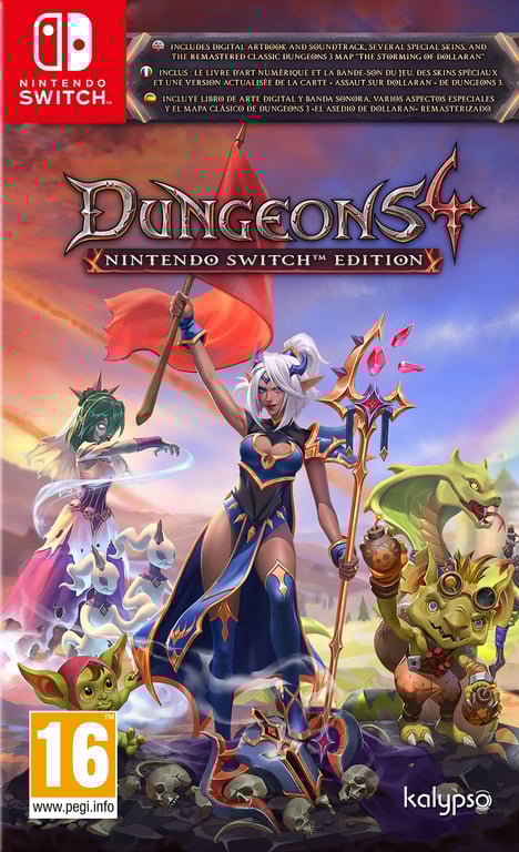 Dungeons 4 Jeu Nintendo Switch Edition Deluxe - vue 2