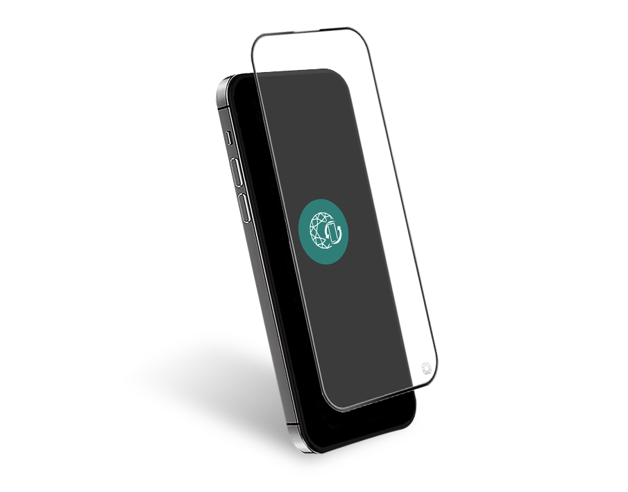 Protection d'écran verre trempé iPhone 15 Pro Max avec applicateur