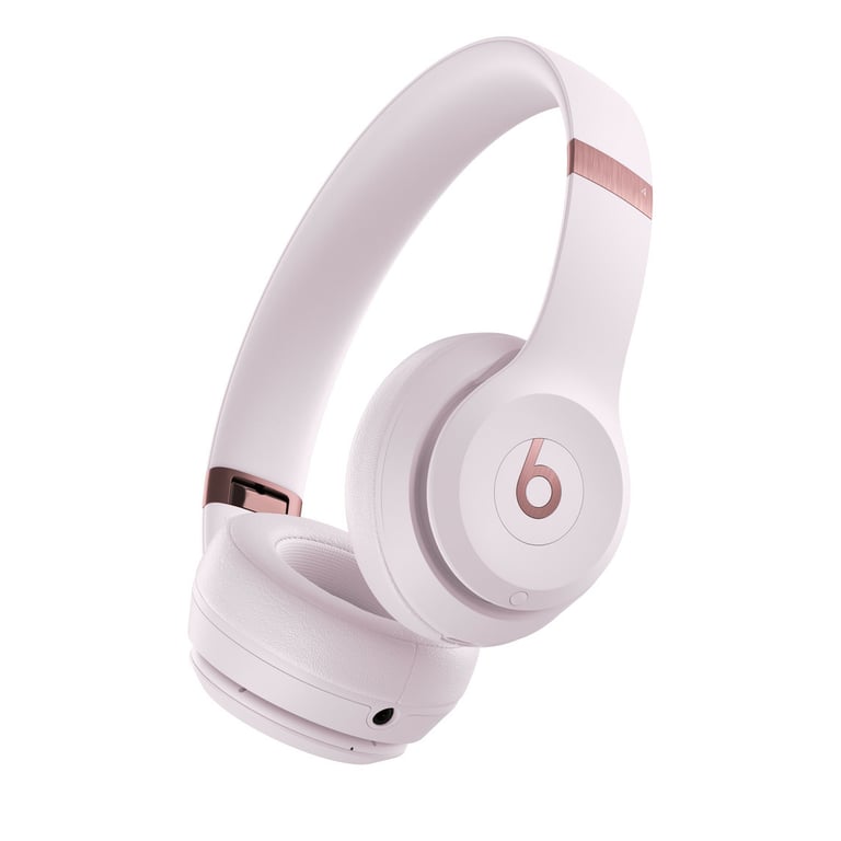 Beats Solo 4 – Casque Supra auriculaire sans Fil Bluetooth Apple et Android Compatible 50 Heures d’autonomie pâle - vue 9