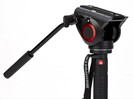 Manfrotto MVMXPRO500 monopod para cámara 1/4, 3/8'' Aluminio Negro