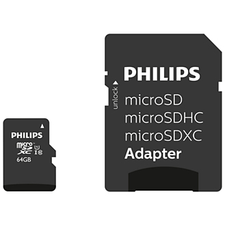 Philips FM64MP45B/00 Memoria flash MicroSDXC UHS-I Clase 10 de 64 GB