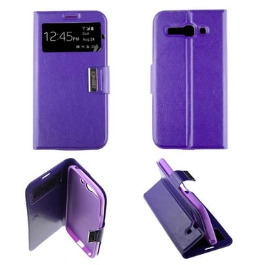 Etui Folio Violet compatible Alcatel One Touch Pop C9