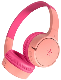 Belkin SOUNDFORM Mini Casque Sans fil À la main Appels/Musique Bluetooth Rose