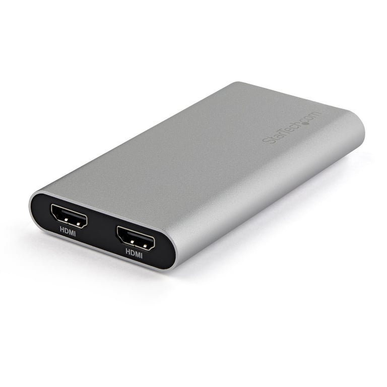 StarTech.com Adaptateur Thunderbolt 3 vers Double HDMI 2.0 Adaptateur Vidéo Double Écran Thunderbolt 3 TB3 USB Type C vers HDMI 2.0 4K 60 Hz Certifié Thunderbolt 3 Mac et Windows Neuf - vue 2