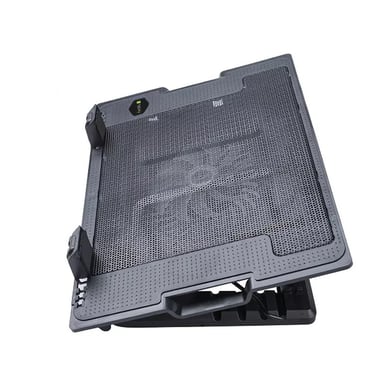 Techly ICOOL-CP12TY sistema de refrigeración para ordenadores portátiles 43,9 cm (17,3'') 1400 rpm Negro
