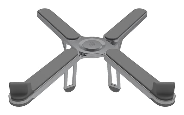 Celly SWMAGICSTANDX soporte para ordenador portátil Soporte para ordenador portátil y tableta Gris Oscuro 40,6 cm (16'')