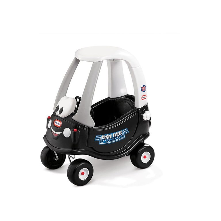 Voiture porteur Little Tikes Cozy Coupe Police avec plancher amovible Neuf