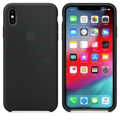 Apple MRWE2ZM/A cover protettiva per cellulare 16,5 cm (6.5'') Nero Apple iPhone XS Max