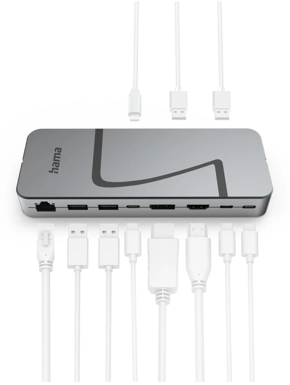 Hama Connect2Office Speed USB 3.2 Gen 1 3.1 Gen 1 Type C 40000 Mbit/ Neuf - vue 2