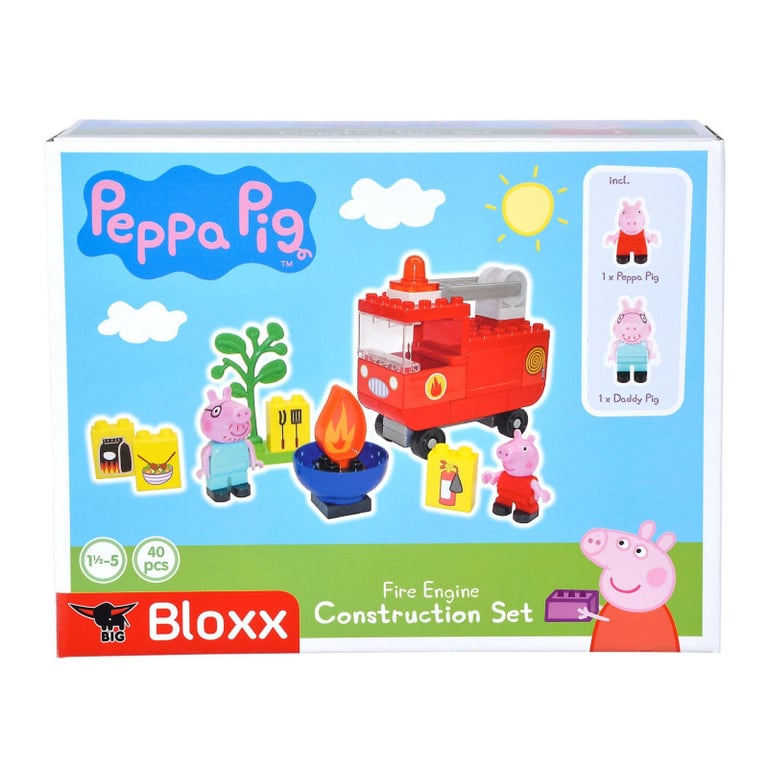 PlayBIG Bloxx Peppa Pig Fire Truck - Neuf