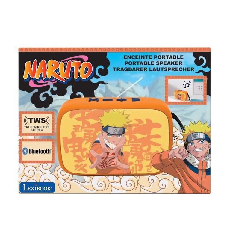 Enceinte Bluetooth Portable Naruto - Neuf