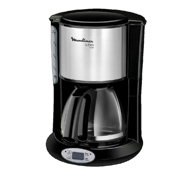 MOULINEX Cafetière filtre 15 tasses programmable & Inox Subito FG362810 - vue 9