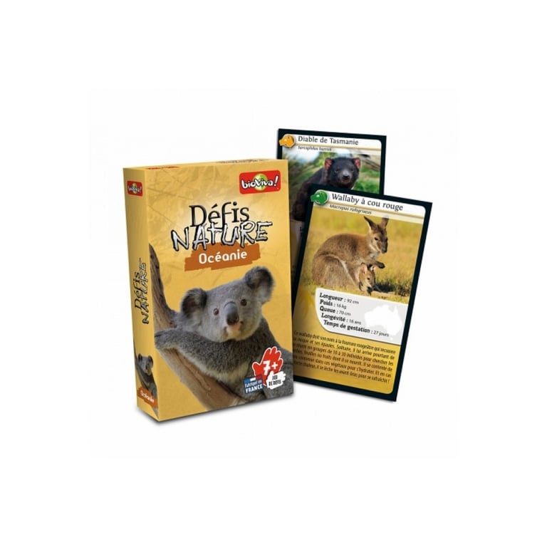 Jeu de Société Défis Nature Océanie Bioviva - Apprenez en S'amusant - Neuf