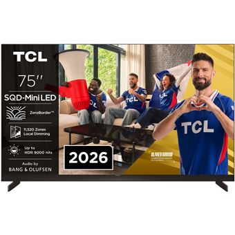 TV LED Tcl SQD Mini LED 75X11L 189 cm 2026 - vue 3