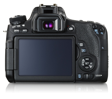 Canon EOS 760D Boîtier d'appareil-photo SLR 24,2 MP CMOS 6000 x 4000 pixels Noir