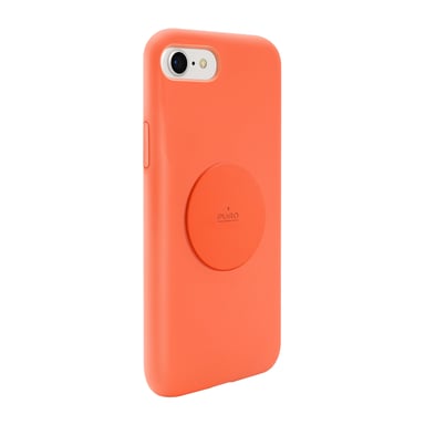 Cover per iPhone 6/7/8/SE(2022) serie Icon silicone piastra metallica