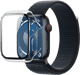 Coque renforcée Apple Watch 7/8/9 45mm avec écran tactile 45mm Transparente + Garantie à vie Force Case