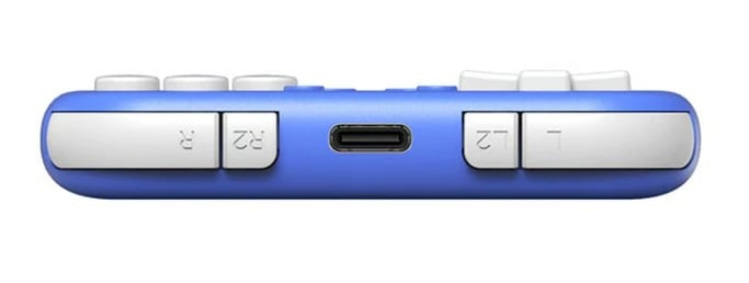8Bitdo Micro Joystick USB blu Android, Nintendo Switch, PC, iOS