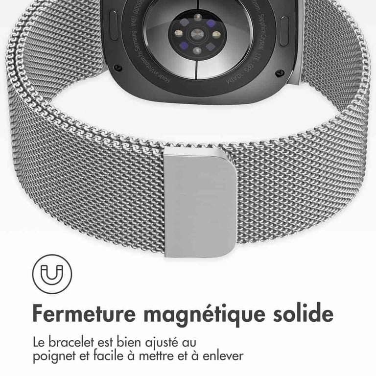 imoshion Milanais Watch bracelet pour le Samsung Galaxy Watch Ultra Dorée Neuf - vue 9