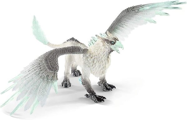 Schleich Griffon de Glace Figurine dAction Jouet Réaliste et Durable aux Ailes Mobiles - Cadeau Pour Garçons et Filles dès 7 ans pour garçon - vue 5