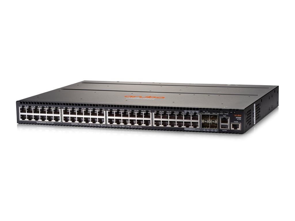 HPE Aruba Networking Aruba 2930M 48G 1-slot Gestionado L3 Gigabit Ethernet (10/100/1000) 1U Gris