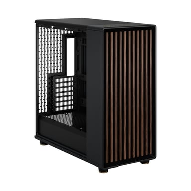 Fractal Design North XL Bureau Noir, Charbon de bois