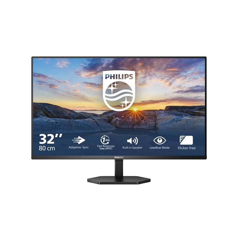 Philips 32E1N3100LA Moniteur Full HD 32 Pouces Haut Parleur intégré inclinable 1920x1080 VGA HDMI 1.4 - vue 2