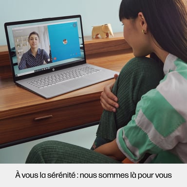 HP 17-cn3007nf Intel® Core™ i3 i3-N305 Portátil 43,9 cm (17.3'') Full HD 8 GB DDR4-SDRAM 512 GB SSD Wi-Fi 6 (802.11ax) Windows 11 Home Plata