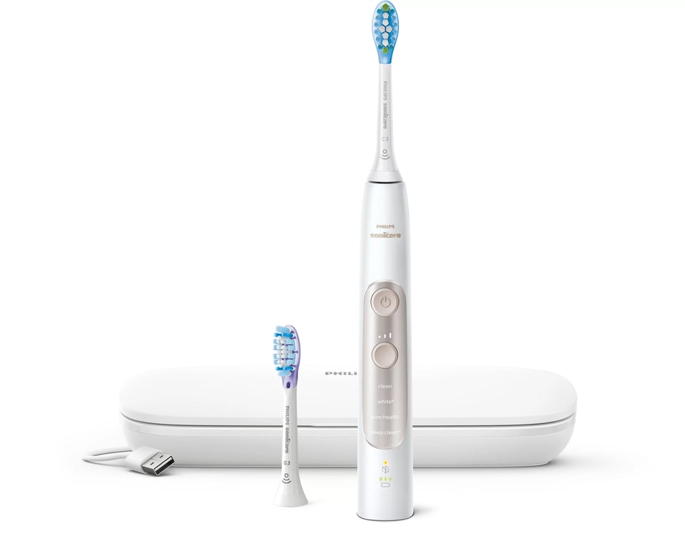 Philips ExpertClean 7500 HX969102 Brosse à dents électrique avec application Neuf