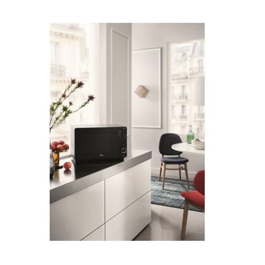 Micro-ondes pose libre 25L WHIRLPOOL 700W 52cm, MWF421SL