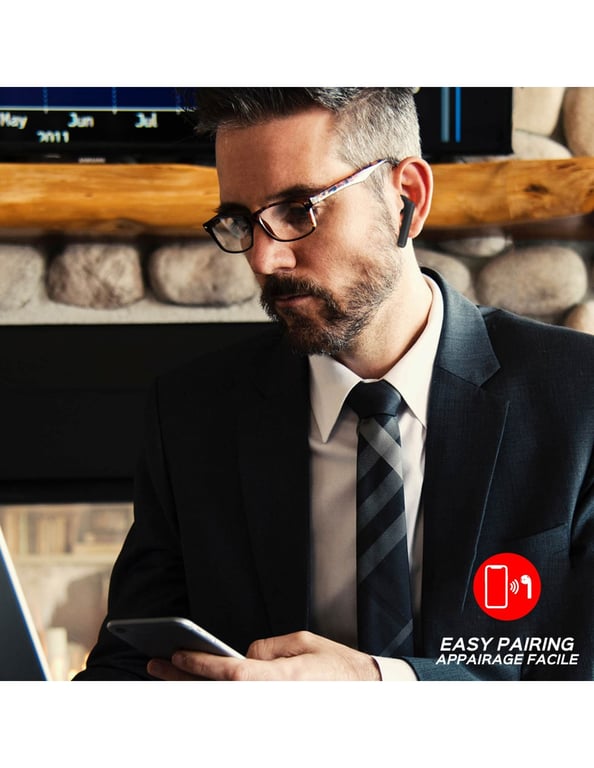 Altadif ALTEARBLK écouteurcasque Sans fil Ecouteurs AppelsMusique Bluetooth Neuf - vue 2