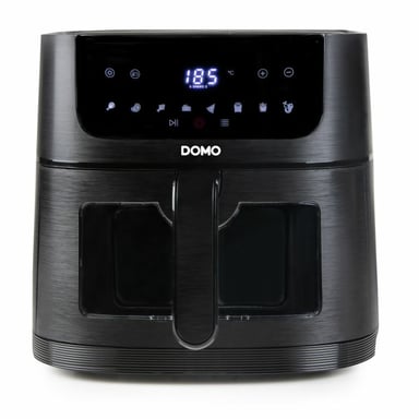 Domo DO540FR freidora Sencillo 6 L Independiente 1500 W Freidora de aire caliente Negro