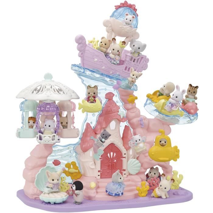 Figurines miniatures SYLVANIAN FAMILIES 5701 Le château des sirènes - vue 3