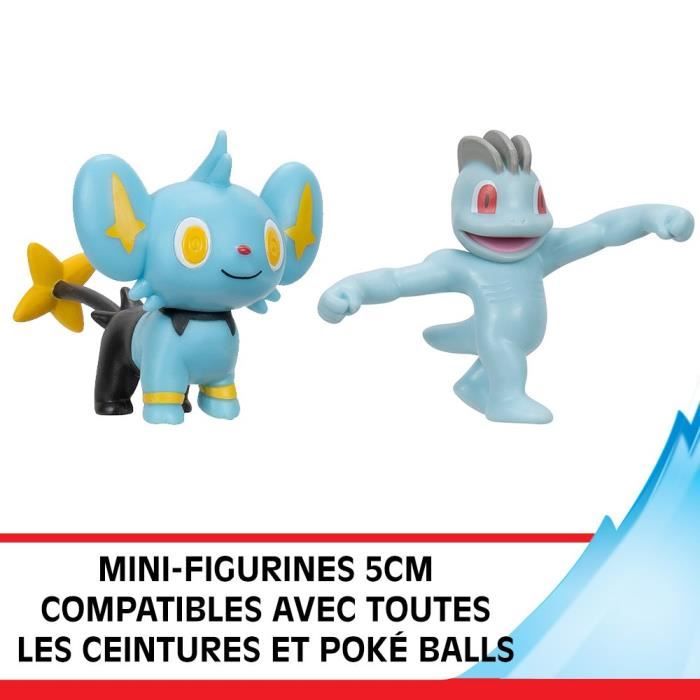 Pack 6 Figurines Pokémon - JW3614 - 5 cm - Combats Pokémon - Neuf