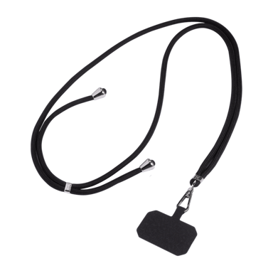 Tracolla universale e linguetta di fissaggio, nero notte