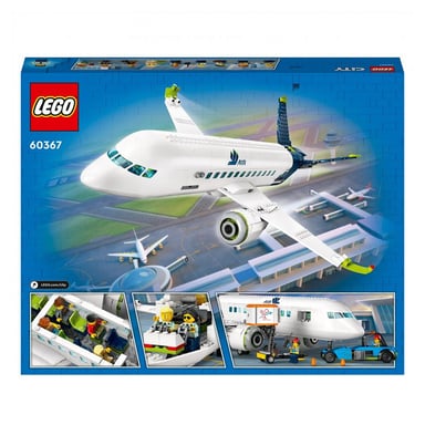Avion de ligne LEGO City 60367 - Ensemble de construction pour enfants