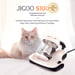 Limpiador de Colchones de Doble Taza Inteligente JIGOO S100 con Potencia 350W y Succión 12KPa