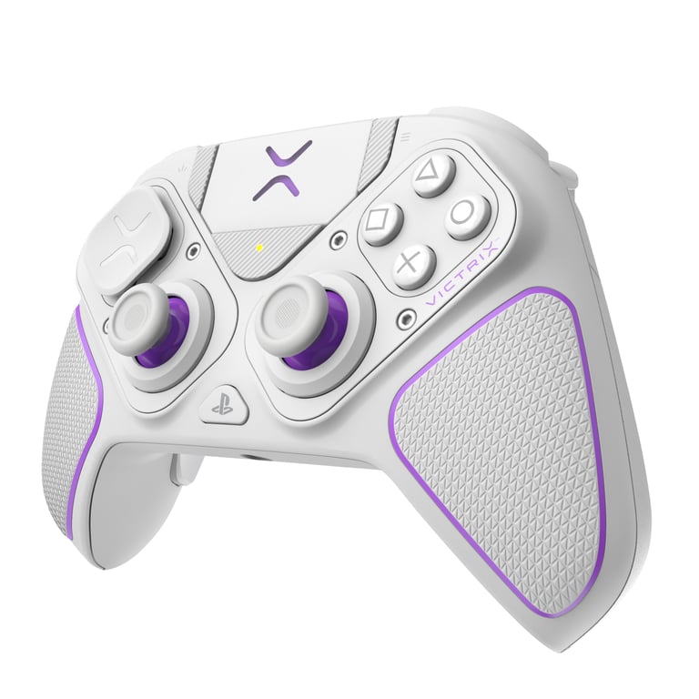 Manette sans fil Pdp Victrix Pro BFG pour PS5 PS4 et PC Blanc - Neuf