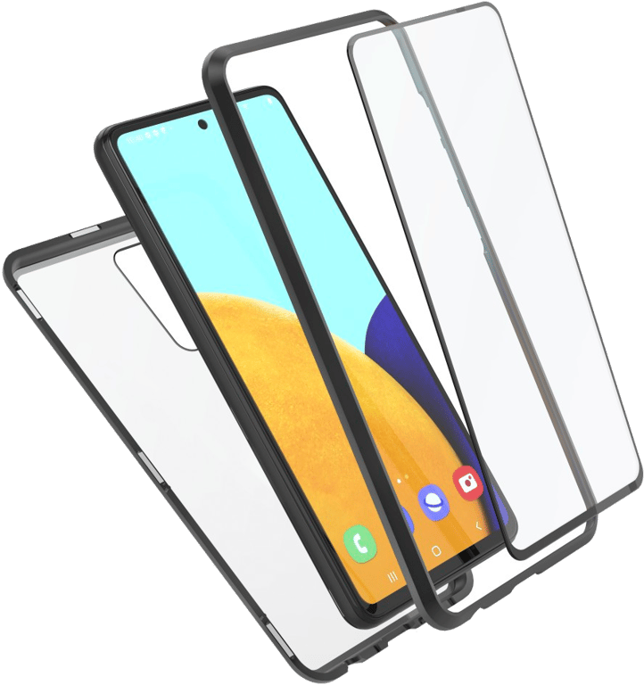 Coque protection Magnètique+ verre protection pour Galaxy A52/A52s (5G)