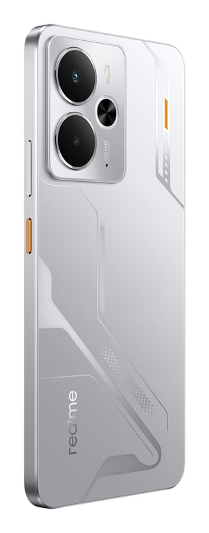 realme 14 16,9 cm (6.67 ) Android 15 5G 12 Go 256 Go 6000 mAh Argent - Neuf