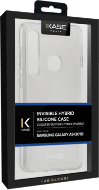 Coque hybride invisible Samsung Galaxy A9 2018, Transparent