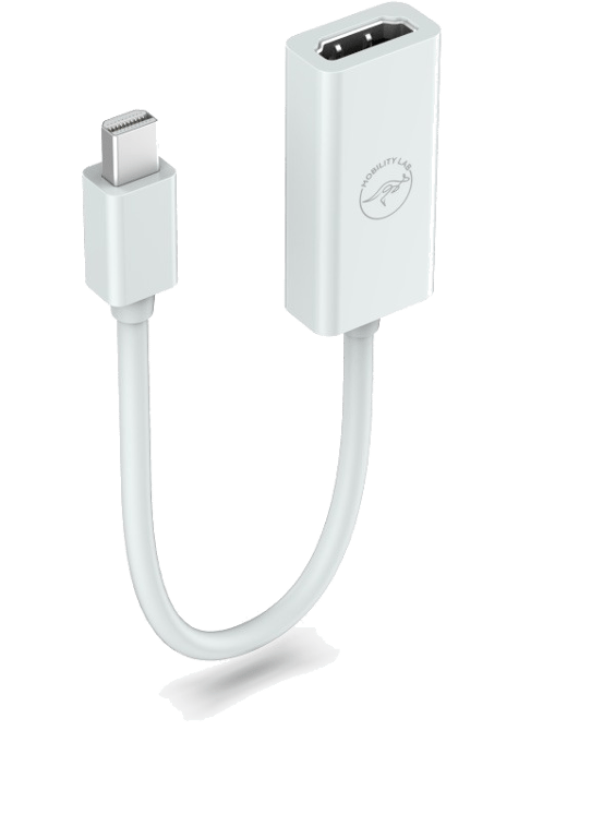 MOBILITY LAB - Adaptateur Mini DisplayPort vers HDMI pour MAC