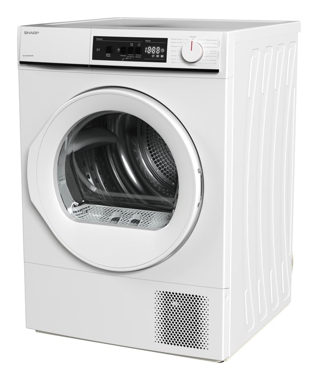 Sharp KD NHA8S6GWE sèche linge Pose libre Charge avant 8 kg Neuf - vue 2