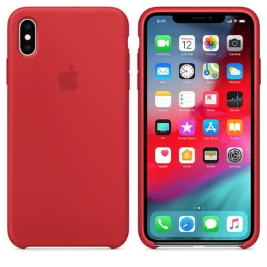 Apple MRWH2ZM/A funda para teléfono móvil 16,5 cm (6.5'') Funda blanda Rojo