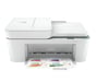 Stampante HP DeskJet HP 4122e All-in-One, a colori, stampante domestica, stampa, copia, scansione, fax mobile, HP+; idoneità all'inchiostro istantaneo HP; scansione in PDF