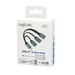 HUB USB TIPO C A CODA CON 2 PORTE USB 2.0 E 1 PORTA USB 3.0