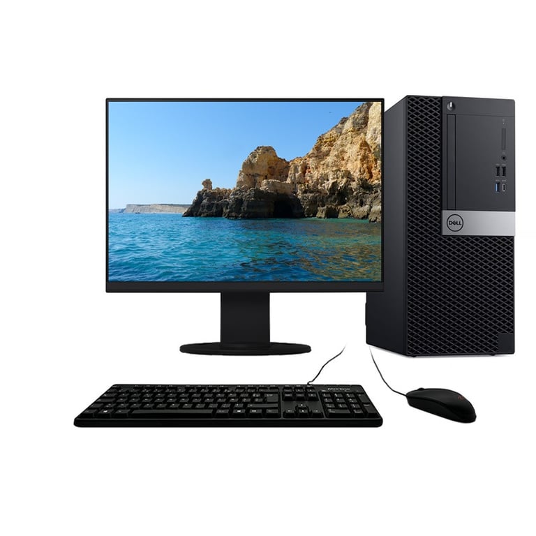 7060 MT i5-8400 4GHz 16Go/240Go SSD Wifi W11 + Ecran 20 - Très bon état  - Dell reconditionné disponible sur Pixmania