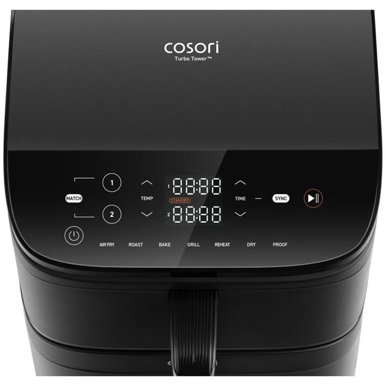 Friteuse À Air Chaud Cosori CAF-DC121-AEUR – 10,8 L, 2630 W, Double Panier - vue 3