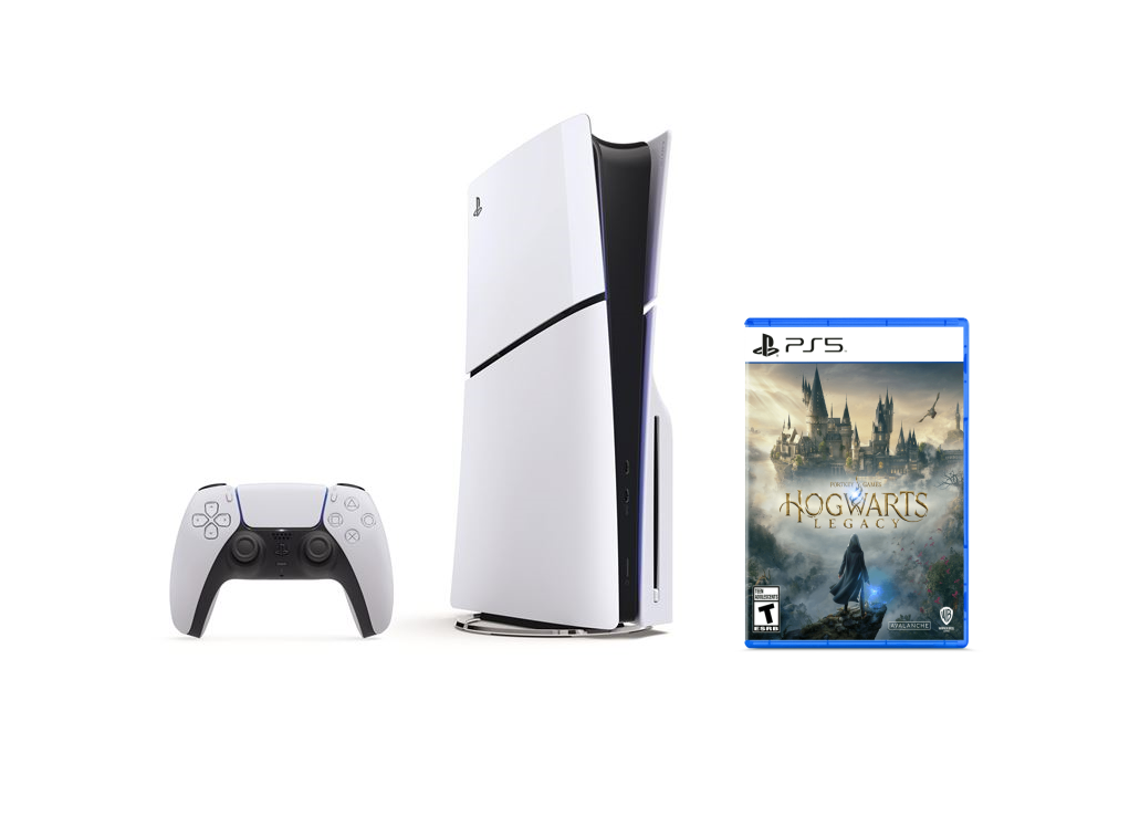 Pack PS5 Slim & Hogwarts Legacy Console de Jeux Playstation 5 Slim Standard Très bon état