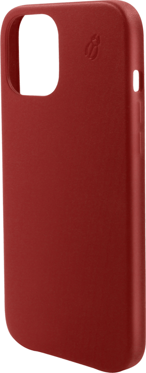 Coque en Cuir pour iPhone 12 mini Rouge Beetlecase